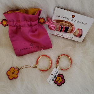 Lauren G Adams Hoop Earrings